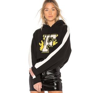 PUMA X FENTY BY RIHANNA HOODED PANEL SWEATER